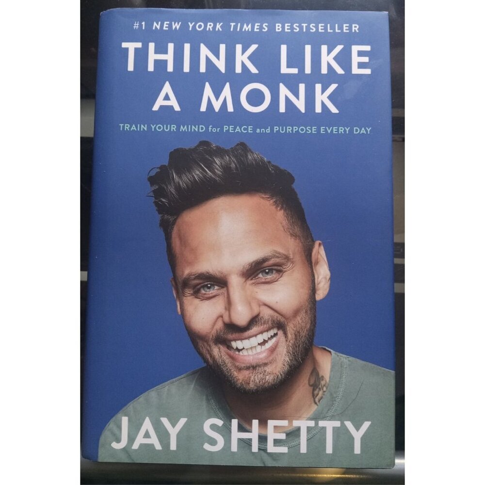 Think Like a Monk by Jay Shetty PB Self Help Spiritual Guide Book